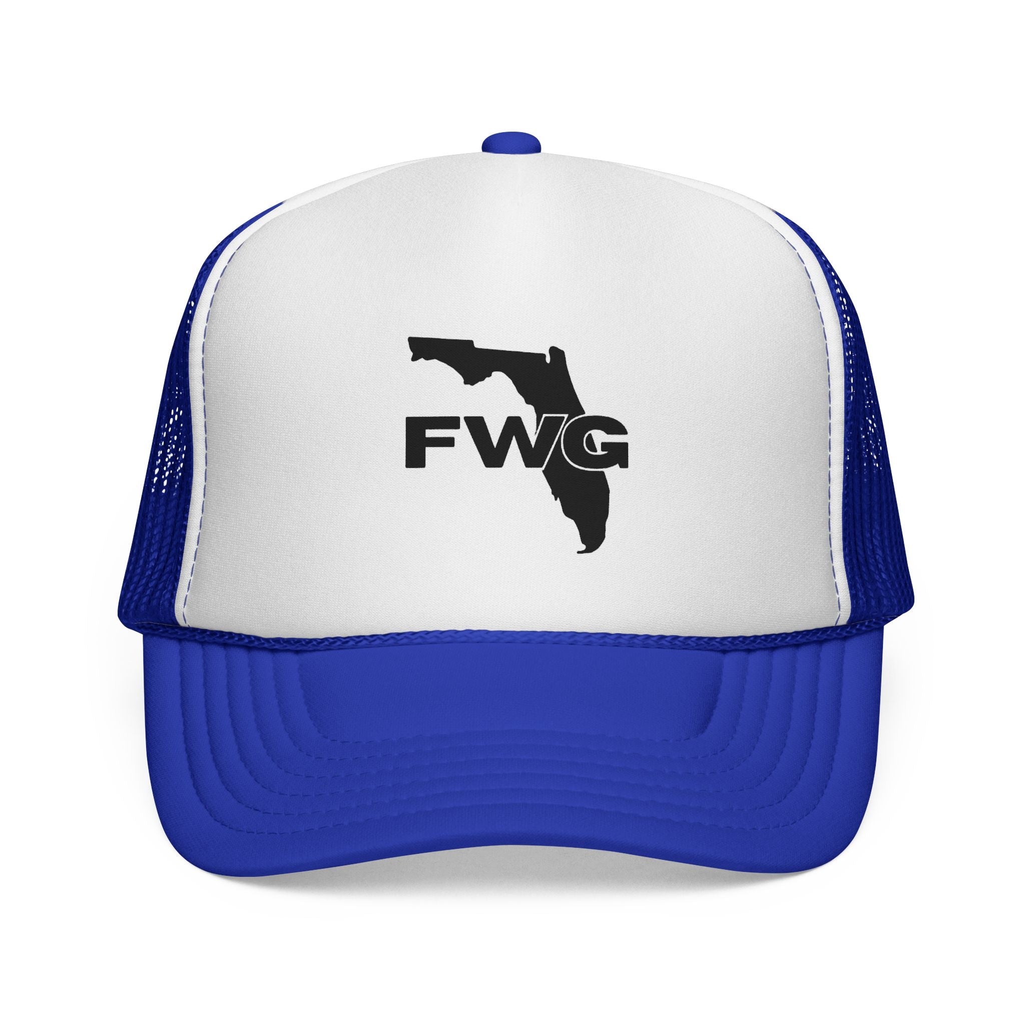 Florida Wise Guy Trucker Hat — FWG Logo Mesh Cap