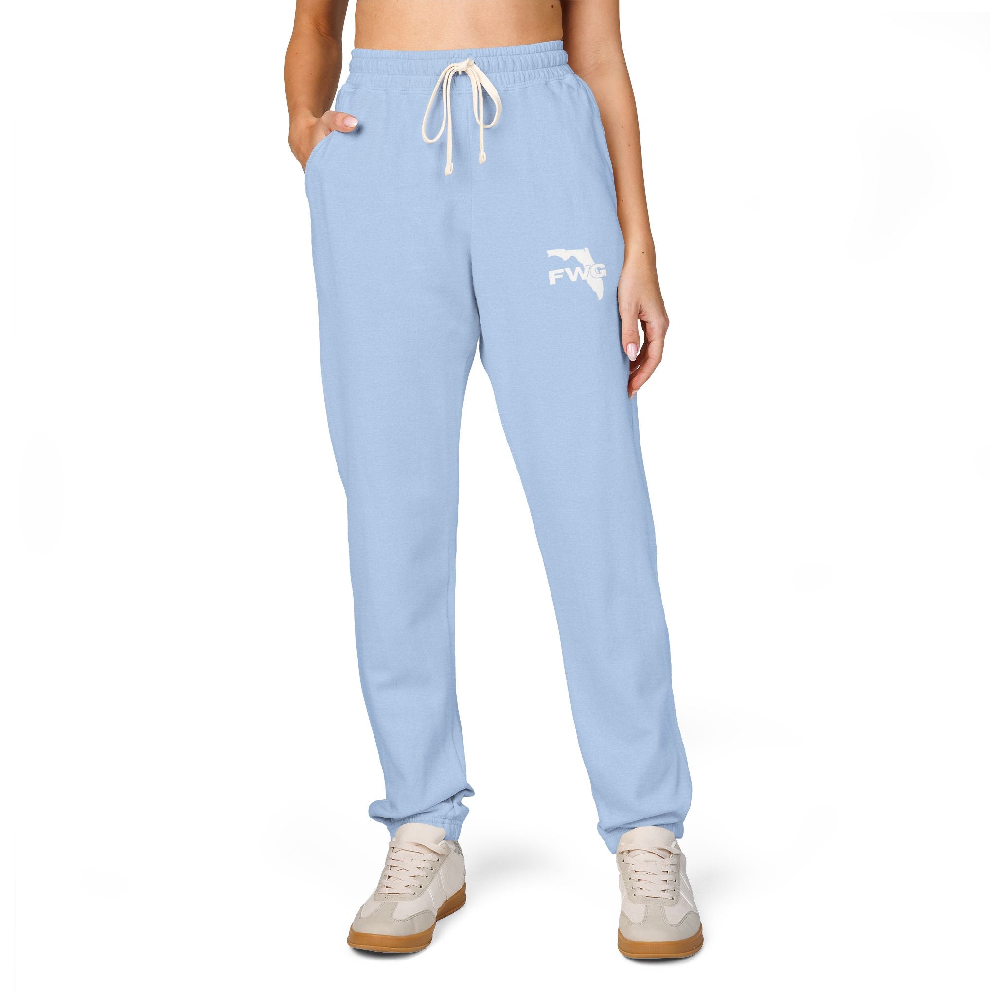 Florida Wise Guy Sweatpants — Garment-Dyed Fleece Joggers