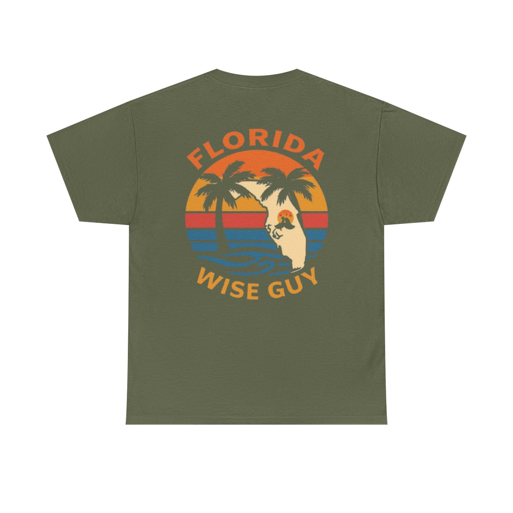 Florida Wise Guy T-Shirt — Retro Palm Beach Surf Tee