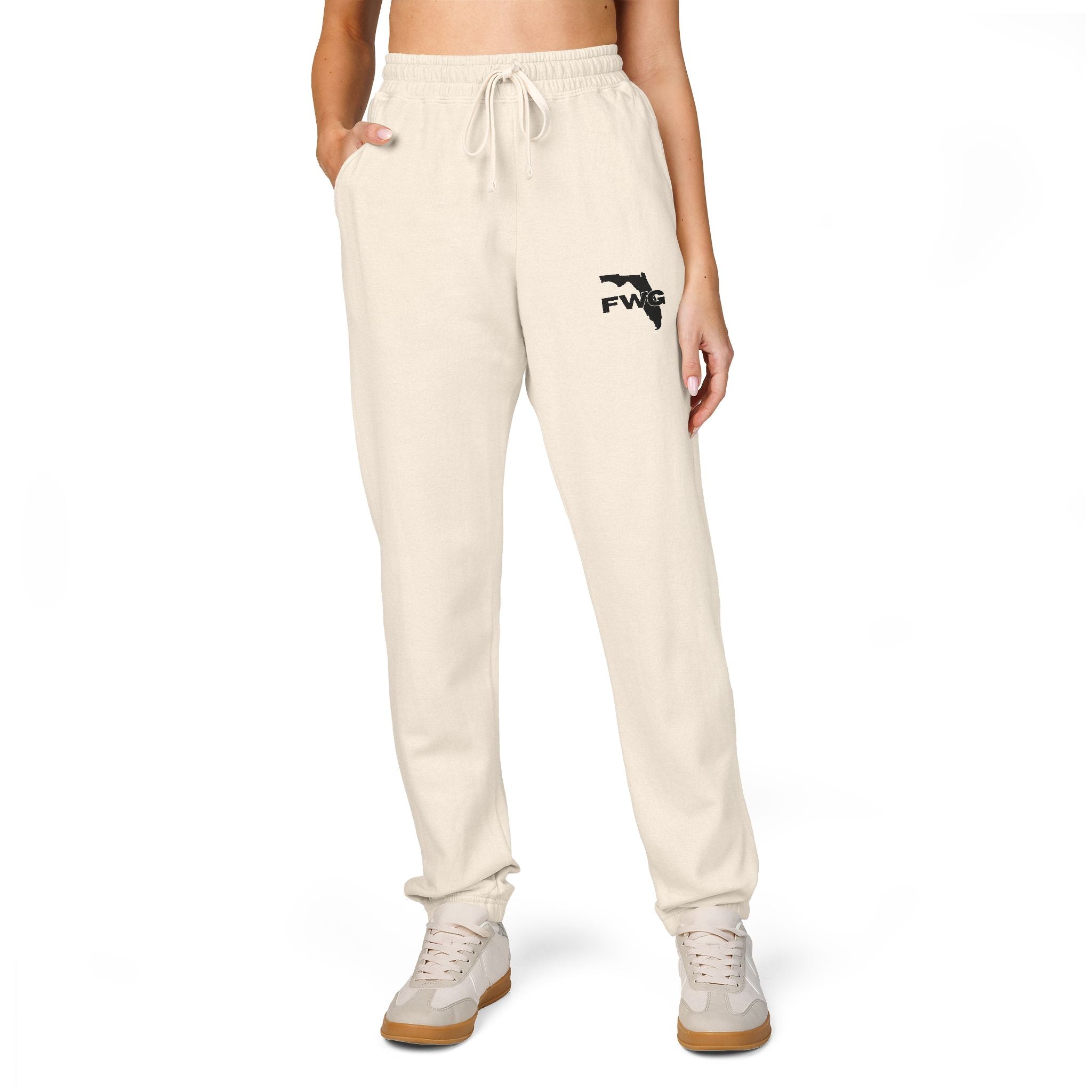 Florida Wise Guy Sweatpants — Garment-Dyed Fleece Joggers