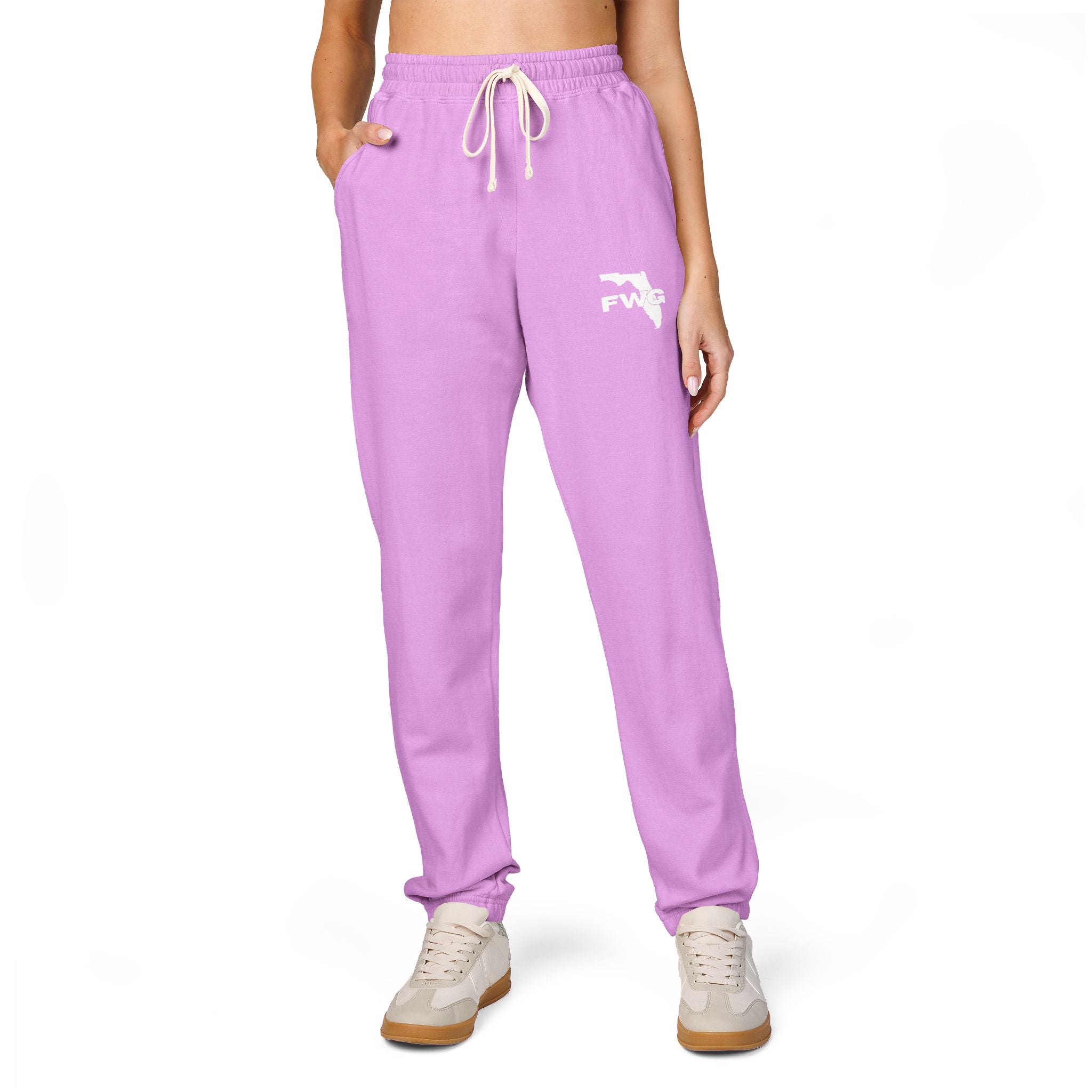Florida Wise Guy Sweatpants — Garment-Dyed Fleece Joggers