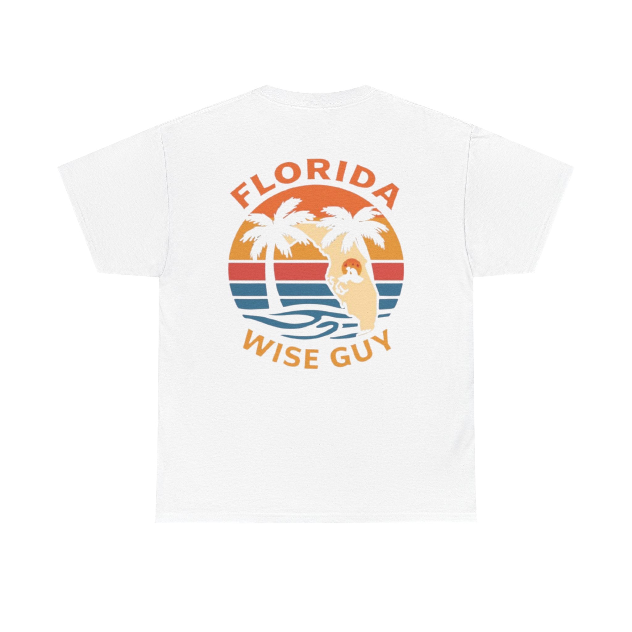 Florida Wise Guy T-Shirt — Retro Palm Beach Surf Tee