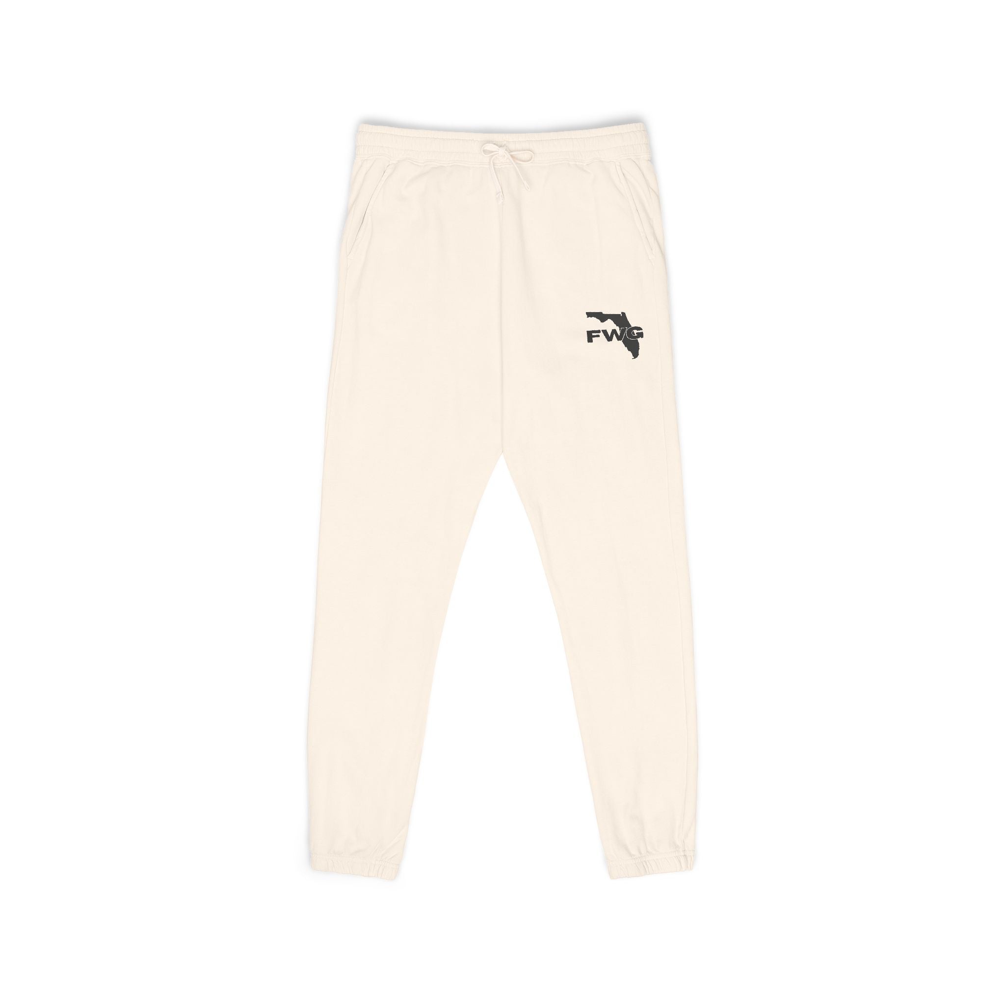 Florida Wise Guy Sweatpants — Garment-Dyed Fleece Joggers