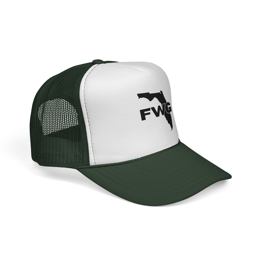 Florida Wise Guy Trucker Hat — FWG Logo Mesh Cap