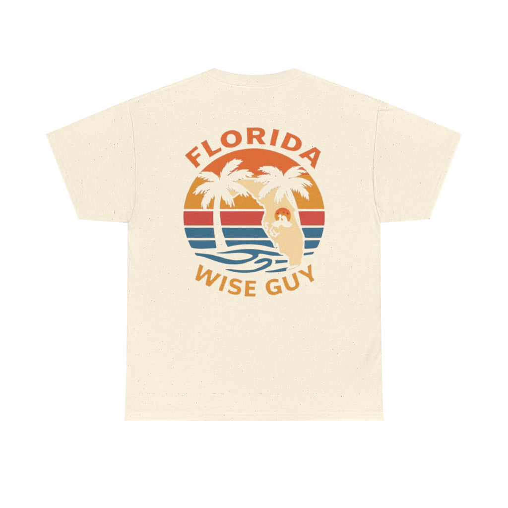 Florida Wise Guy T-Shirt — Retro Palm Beach Surf Tee