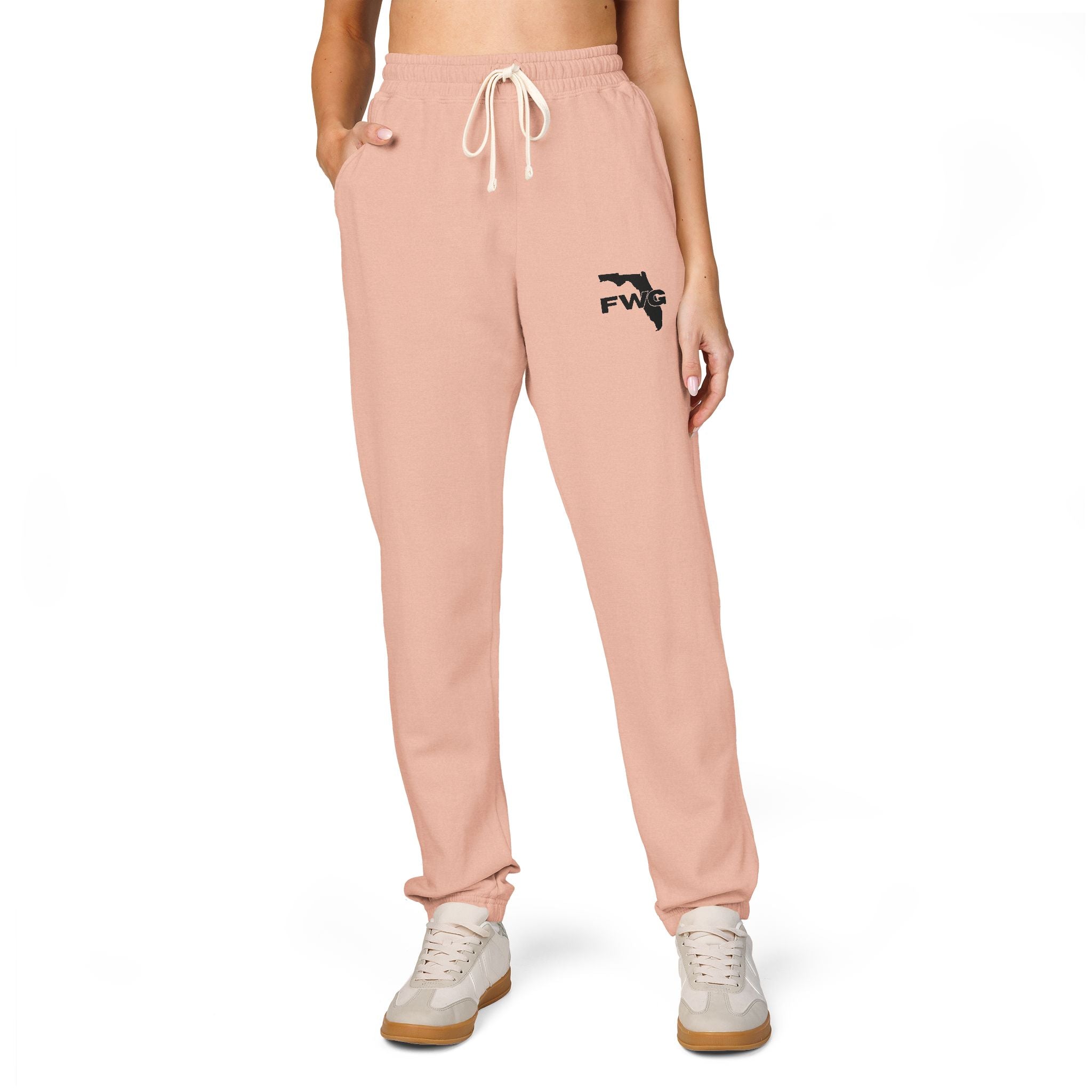 Florida Wise Guy Sweatpants — Garment-Dyed Fleece Joggers