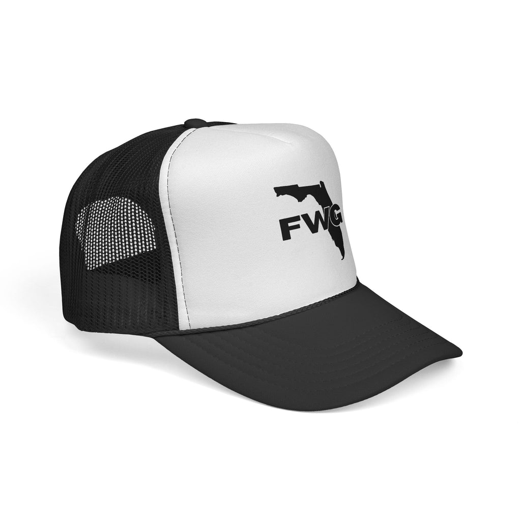 Florida Wise Guy Trucker Hat — FWG Logo Mesh Cap