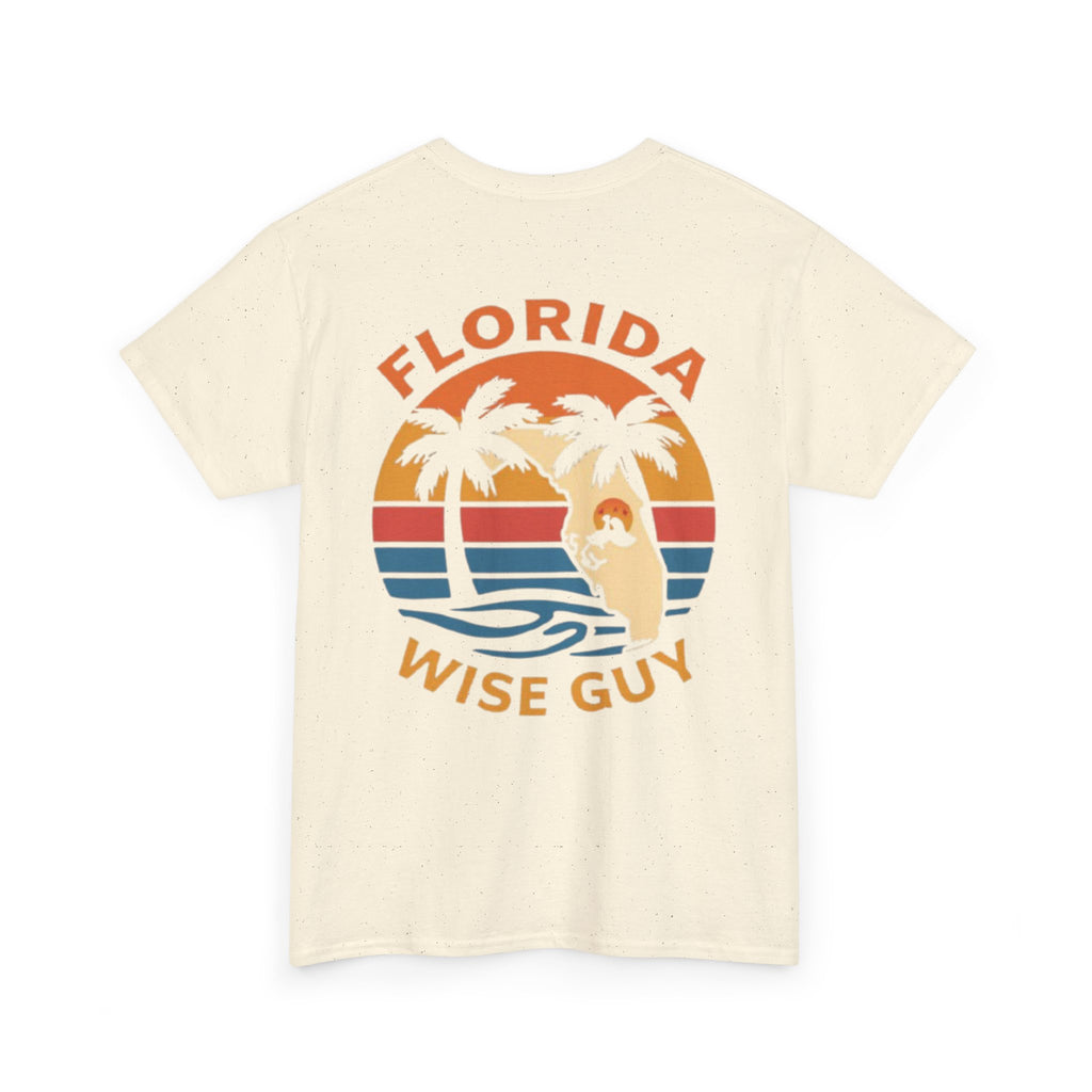Florida Wise Guy T-Shirt — Retro Palm Beach Surf Tee