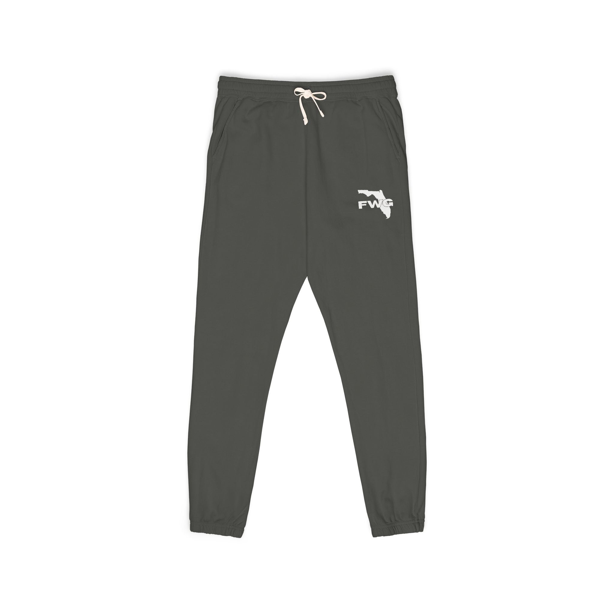 Florida Wise Guy Sweatpants — Garment-Dyed Fleece Joggers