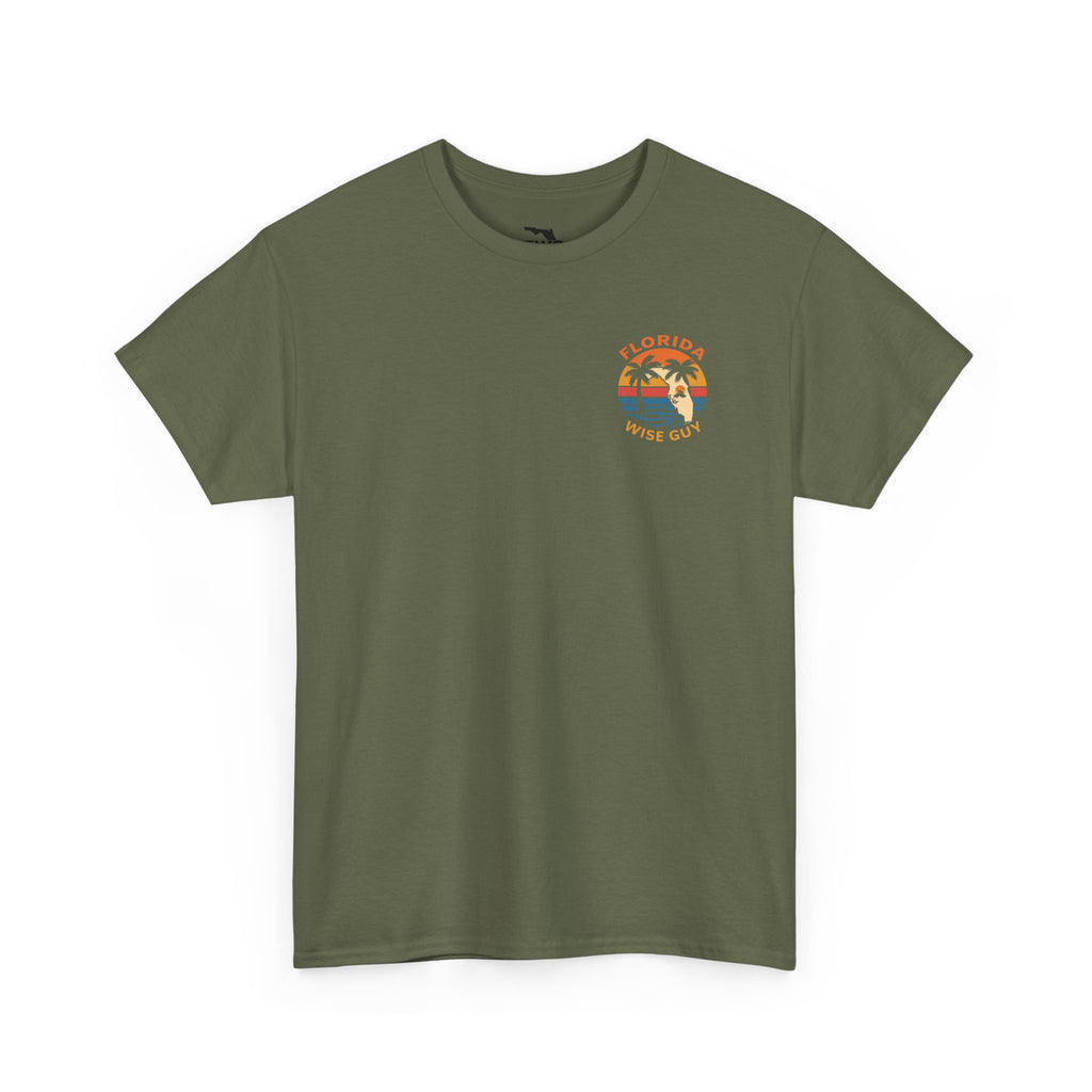 Florida Wise Guy T-Shirt — Retro Palm Beach Surf Tee