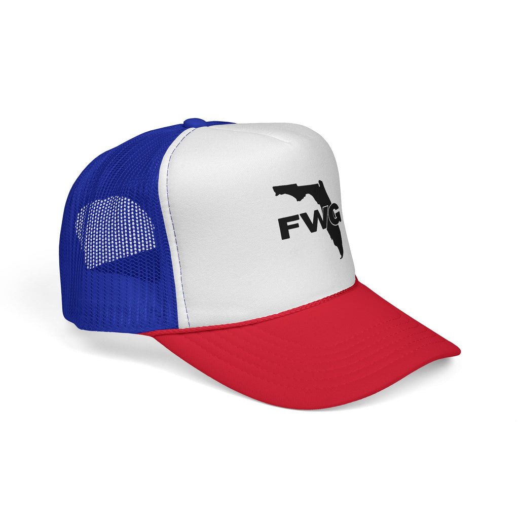 Florida Wise Guy Trucker Hat — FWG Logo Mesh Cap