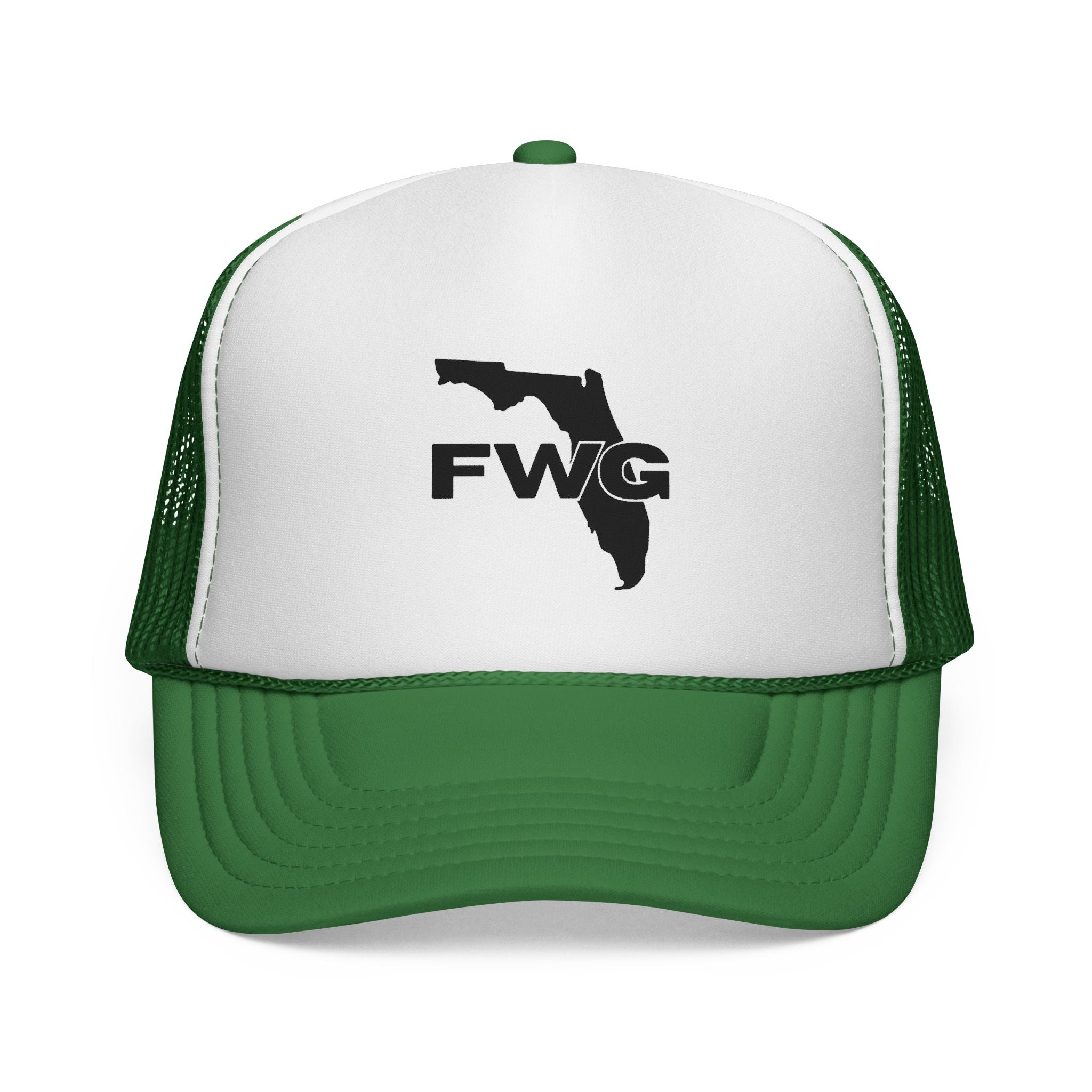 Florida Wise Guy Trucker Hat — FWG Logo Mesh Cap