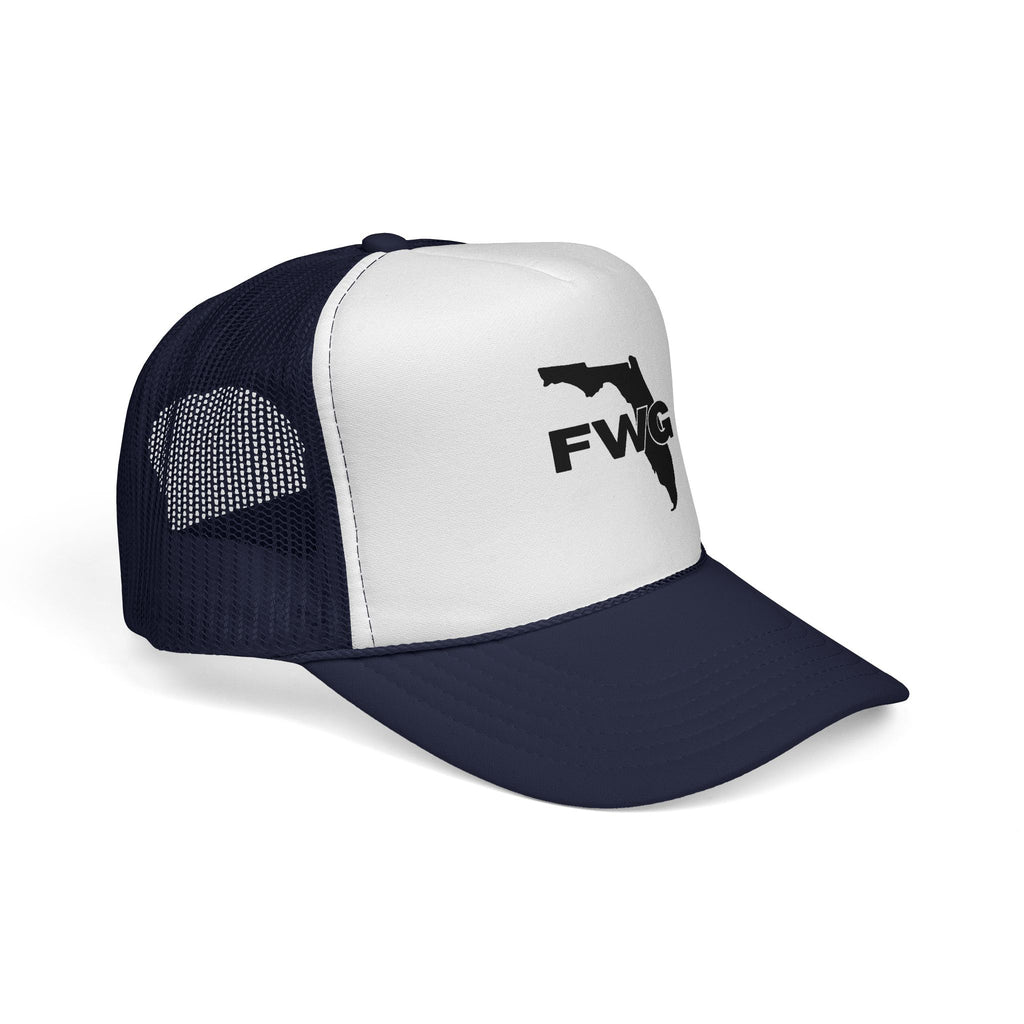 Florida Wise Guy Trucker Hat — FWG Logo Mesh Cap